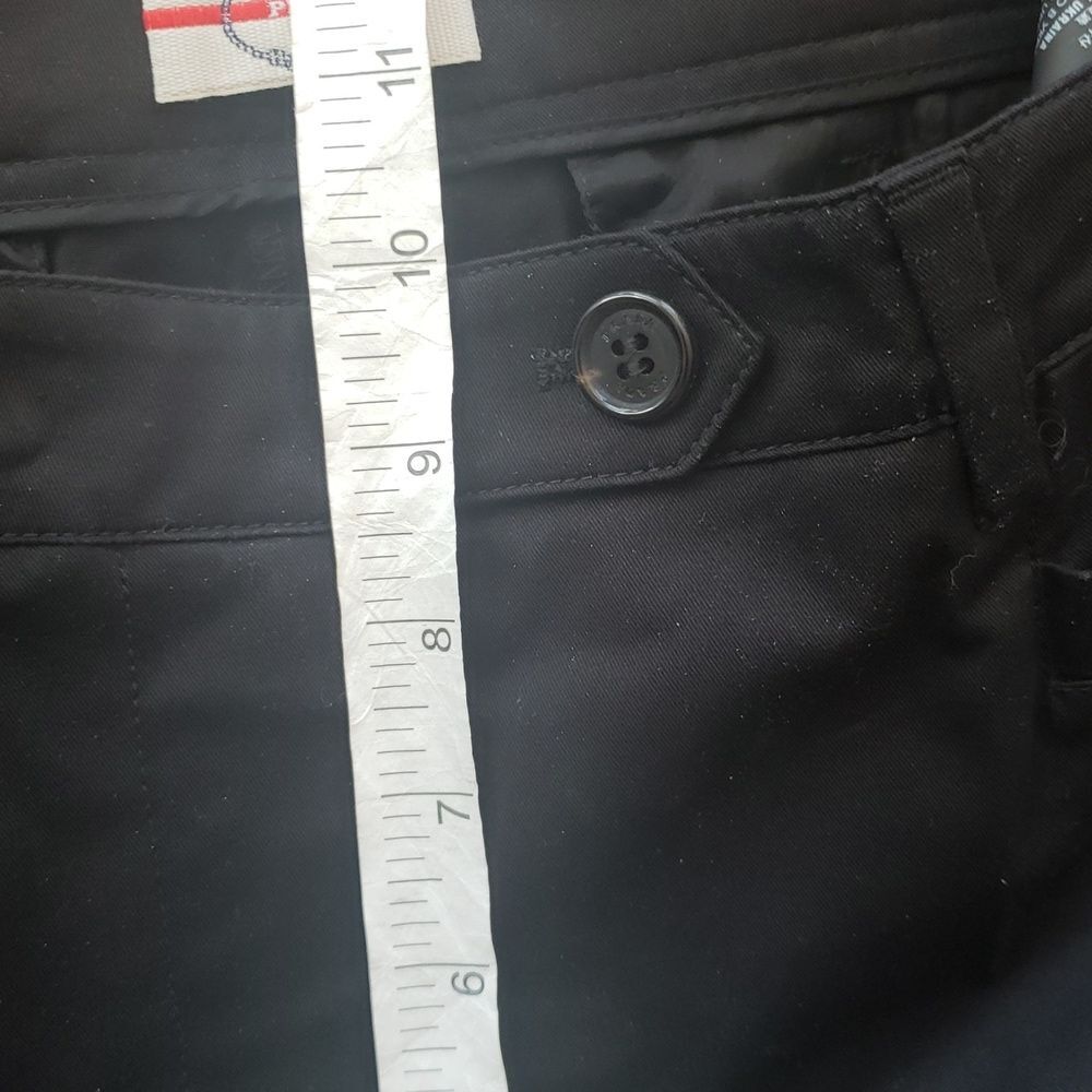 Prada Black Dress Pants Size 46 Chic Feminine Preppy Designer Business Work - Picture 5 of 8